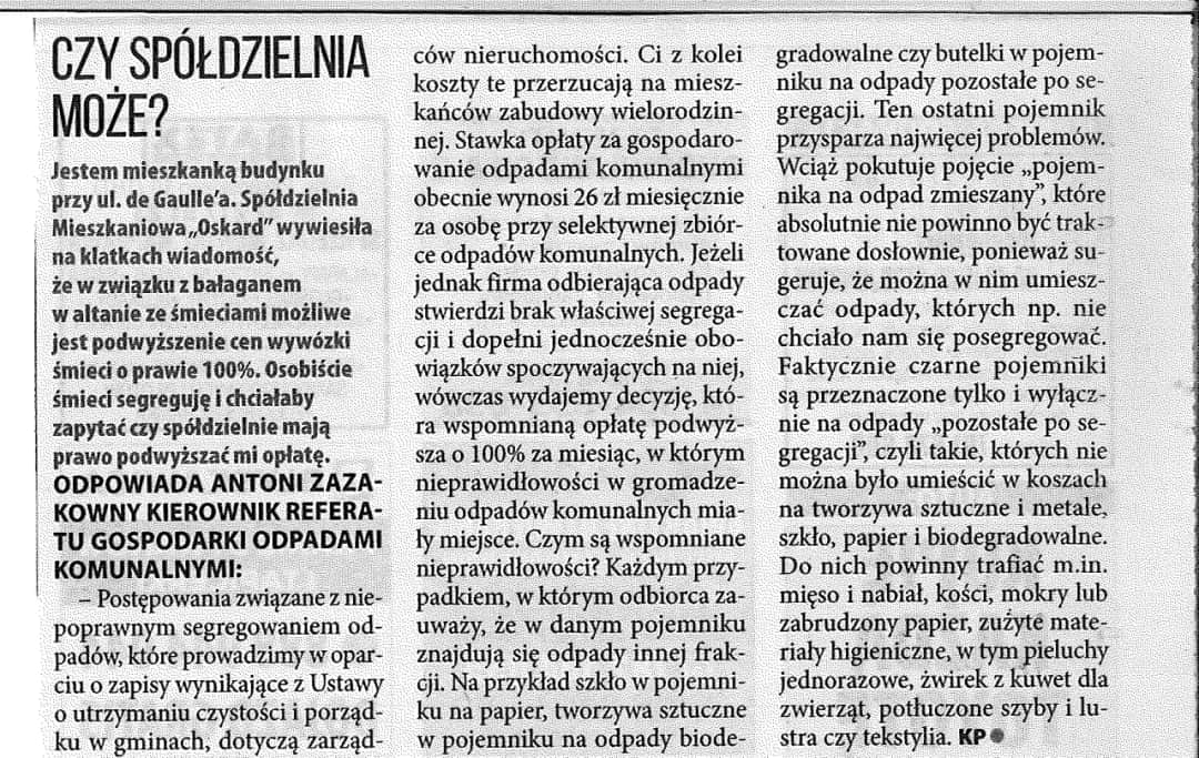 Czy spółdzielnia może podnieść czynsz? Sprawdź, co musisz wiedzieć